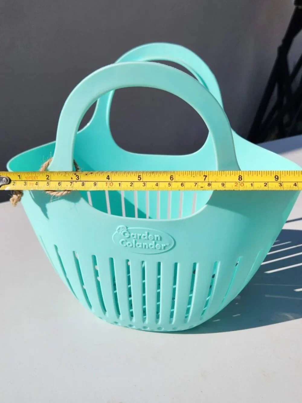 NEW Hutzler Mini Colander Garden Basket Vegetable Produce Collection w/ Handles